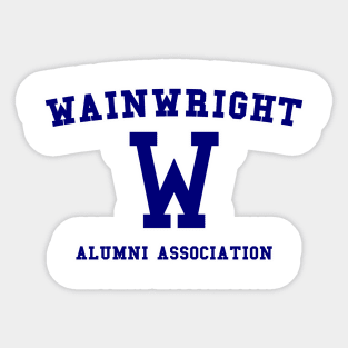 Wainwright Sticker